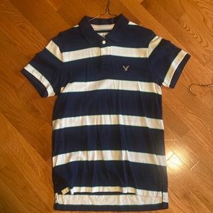 Medium sized striped American Eagle polo, perfect condition